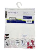 Штора для ванны Haiba Коты арт-HB75062 — фото 4, Шторы для ванной