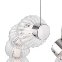 Подвесной светильник Maytoni Modern Amulet Прозрачный Хром арт-MOD555PL-L23CH4K — фото 4, Подвесные светильники