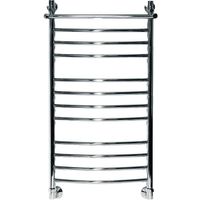 Водяной полотенцесушитель Ника Arc ЛД/ВП (г2) 100x40 с полкой Хром арт-ЛД Г2 ВП 100/40 — фото 1, Водяные полотенцесушители