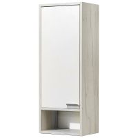 Шкаф пенал Aquaton Флай 30 L подвесной Белый Дуб крафт арт-1A237903FAX1L — фото 1, Пеналы для ванной комнаты