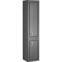 Шкаф пенал ASB-Woodline Каталина 35 Grey Серый арт-12105 — фото 2, Пеналы для ванной комнаты