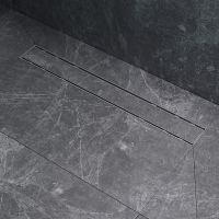 Душевой лоток AM.PM PrimeFlow 60 с решеткой Хром матовый / под плитку Tile арт-W02SC-U11-060-04SB — фото 12, Душевые лотки