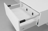 Тумба Velvex Unique Unit 60 tp.UNI.60.1Y подвесная Белая глянцевая арт-tp.UNI.60.1Y белый глянец — фото 2, Комоды и тумбы для ванной комнаты