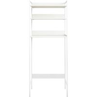 Стеллаж Sanflor 64 над сантехникой Белый муар арт-82613185 — фото 2, Стеллажи для ванной комнаты