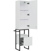 Шкаф пенал Allen Brau Priority 40 R Белый матовый арт-1.31005.WM — фото 7, Пеналы для ванной комнаты