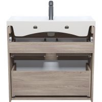 Тумба с раковиной Iddis Zodiac 80 Белая матовая Дерево арт-ZOD8ABFi95K — фото 3, Тумбы с раковиной