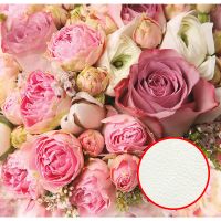 Фреска Ortograf Цветы 5540 Фактура флок FLK Флизелин (2,8*2,7) Розовый, Цветы арт-5540 (флок FLK) — фото 1, Фрески