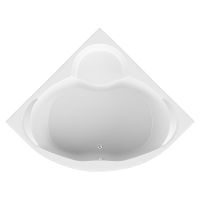 Акриловая ванна Marka One Trapani 140х140 без гидромассажа арт-01тр1414 — фото 1, Акриловые ванны