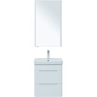 Комплект мебели для ванной Aquanet София 50 подвесной Белый глянец арт-274191 — фото 2, Комплекты мебели для ванной