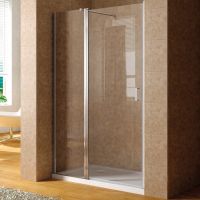 Душевая дверь Aquanet Cinetic AE12-N-120H190U-CT 1200 профиль Хром стекло прозрачное арт-243621 — фото 1, Распашные душевые двери