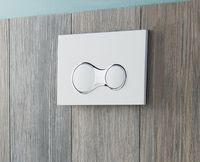 Комплект унитаза с инсталляцией Vitra Integra Round с сиденьем Микролифт и клавишей смыва Хром глянцевый арт-9856B003-7205 — фото 6, Комплекты унитаз + инсталляция