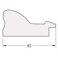 Зеркало Evoform Octagon 60х60 в багетной раме - Виньетка античное серебро 85 мм арт-BY 7334 — фото 4, Зеркала в ванную комнату