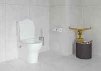 Унитаз биде Vitra Zentrum с бачком и сиденьем Микролифт арт-9012B003-7226 — фото 7, Напольные унитазы