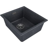 Товар: Кухонная мойка Paulmark Lumi 41 UNI Графит арт-LU41-DG - фото 2 Кухонная мойка Paulmark Lumi 41 UNI Графит арт-LU41-DG — фото 2, Кухонные мойки