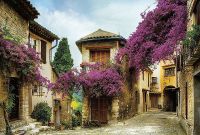 Товар: Фреска Ortograf Городской пейзаж 4589 Фактура флок FLK Флизелин (4*2,7) Бежевый/Розовый/Голубой, Город/Цветы арт-4589 (флок FLK) - фото 2 Фреска Ortograf Городской пейзаж 4589 Фактура флок FLK Флизелин (4*2,7) Бежевый/Розовый/Голубой, Город/Цветы арт-4589 (флок FLK) — фото 2, Фрески