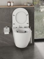 Унитаз Orange подвесной с сиденьем Микролифт арт-C07-100w — фото 6, Подвесные унитазы