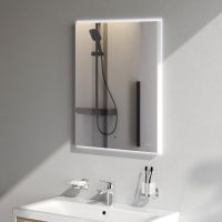 Зеркало AM.PM X-Joy 55 с подсветкой с ИК-сенсорным выключателем арт-M85MOX10551S — фото 3, Зеркала в ванную комнату