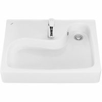 Товар: Раковина Santek Клио 50 на стиральную машину Белая арт-1WH501770 - фото 2 Раковина Santek Клио 50 на стиральную машину Белая арт-1WH501770 — фото 2, Раковины на стиральную машину