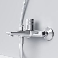 Смеситель для ванны AM.PM Gem Хром арт-F90A10400 — фото 4, Смеситель для ванны