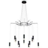 Подвесной светильник Maytoni Modern Davida Белый Черный арт-MOD035PL-12B — фото 3, Подвесные светильники