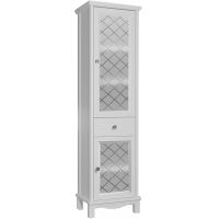 Шкаф пенал Opadiris Омега 45 R Белый матовый арт-00-00007359 — фото 1, Пеналы для ванной комнаты