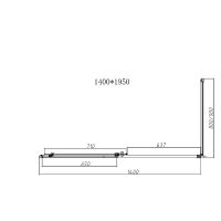 Товар: Душевой уголок Vincea Slim-N 140x80 профиль Черный стекло прозрачное арт-VSR-4SN8014CLB - фото 6 Душевой уголок Vincea Slim-N 140x80 профиль Черный стекло прозрачное арт-VSR-4SN8014CLB — фото 6, Прямоугольные душевые уголки