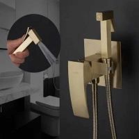 Гигиенический душ со смесителем Gappo Jacob Бронза арт-G7207-4 — фото 3, Гигиенические души