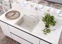 Кухонная мойка Polygran Argo-560 №16 Черная арт-575806 — фото 2, Кухонные мойки