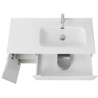 Тумба под раковину BelBagno Etna 100 R подвесная Bianco Lucido арт-ETNA-1000-2C-1A-SO-BL-R — фото 9, Тумбы под раковину