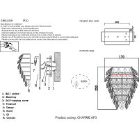 Товар: Настенный светильник Crystal Lux Charme AP3 Chrome Transparent Прозрачный Хром арт-CHARME AP3 CHROME/TRANSPARENT - фото 3 Настенный светильник Crystal Lux Charme AP3 Chrome Transparent Прозрачный Хром арт-CHARME AP3 CHROME/TRANSPARENT — фото 3, Бра
