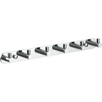 Вешалка для полотенец Aquatek Европа Хром арт-AQ4124CR — фото 1, Крючки для полотенец