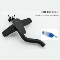 Душевая система Frap H29 Черная матовая арт-F2429 — фото 8, Душевые стойки