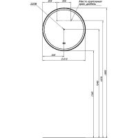 Товар: Зеркало Aquanet Тренд 60 с подсветкой с сенсорным выключателем и подогревом арт-316704 - фото 7 Зеркало Aquanet Тренд 60 с подсветкой с сенсорным выключателем и подогревом арт-316704 — фото 7, Зеркала в ванную комнату