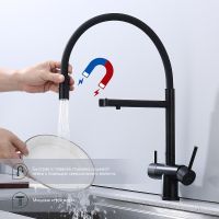 Смеситель для кухни Splenka Черный матовый арт-S70.63.06 — фото 5, Смесители для кухни