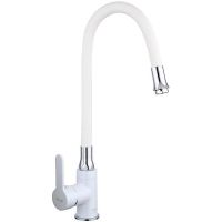 Смеситель для кухни Frap H41 Белый Хром арт-F4041 — фото 1, Смесители для кухни