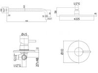Товар: Душевая система Paffoni Light Белая матовая арт-KITLIG011BO - фото 4 Душевая система Paffoni Light Белая матовая арт-KITLIG011BO — фото 4, Встраиваемые душевые комплекты