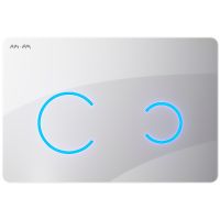 Клавиша смыва AM.PM Touchless Pro Белая глянцевая арт-I0450B01 — фото 1, Кнопки смыва