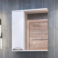 Зеркало со шкафом Vigo Callao 60 L Белое арт-z.CAL.60.L — фото 1, Зеркальные шкафы в ванную