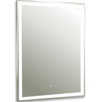 Зеркало Silver Mirrors Рига-VOICE 60 с подсветкой с подогревом с сенсорным выключателем и диммером арт-LED-00002614 — фото 2, Зеркала в ванную комнату