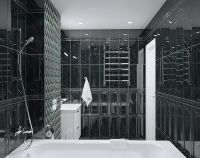 Товар: Керамическая плитка Kerama Marazzi Алькала черный панель настенная 20х50 см арт-7201 - фото 2 Керамическая плитка Kerama Marazzi Алькала черный панель настенная 20х50 см арт-7201 — фото 2, Керамическая плитка