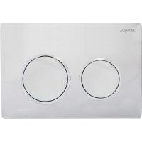 Клавиша смыва Aquatek Small Хром глянец арт-TDI-0000002 — фото 1, Кнопки смыва