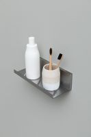 Металлическая полка Aquanet Магнум 30 Сталь браш арт-334113 — фото 14, Полки для ванной и душа