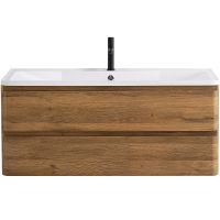 Тумба под раковину BelBagno 120 подвесная Rovere Rustico арт-ALBANO-1200-2C-SO-RR — фото 1, Тумбы под раковину