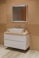 Товар: Зеркало Silver Mirrors Атриум 77 с подсветкой с бесконтактным выключателем и диммером арт-LED-00002640 - фото 7 Зеркало Silver Mirrors Атриум 77 с подсветкой с бесконтактным выключателем и диммером арт-LED-00002640 — фото 7, Зеркала в ванную комнату