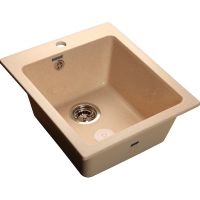 Кухонная мойка GranFest Practic GF-P505 Бежевая арт-P-505 беж — фото 1, Кухонные мойки