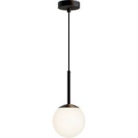Подвесной светильник Maytoni Modern Basic form Белый Черный матовый арт-MOD321PL-01B1 — фото 1, Подвесные светильники