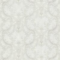 Обои Emiliana Parati Valentin Yudashkin 5 Винил на флизелине (1,06*10,05) Белый/Серый, Дамаск арт-86064 — фото 1, Обои для стен