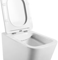 Унитаз Agger подвесной с сиденьем Микролифт арт-AT04100 — фото 4, Подвесные унитазы