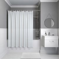 Шторка для ванны Iddis Promo 180x180 Белая арт-P08PV11i11 — фото 1, Шторы для ванной