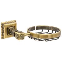 Мыльница Milacio Alicante из латуни / настенная / бронза / ретро-дизайн арт-MC.910.BR — фото 1, Мыльницы